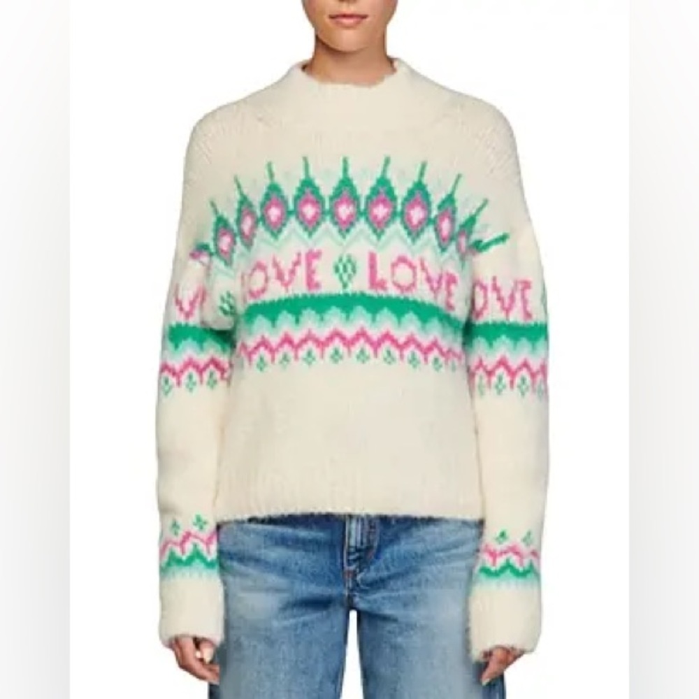 Lover Mock Neck Sweater